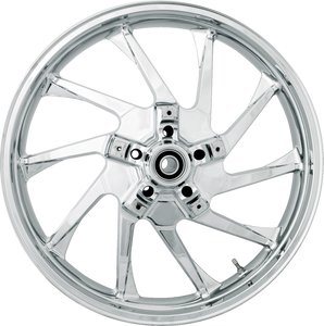 Wheel - Hurricane 3D - Front - Dual Disc/without ABS - Chrome - 21x3.5 - 08+ FL - Lutzka's Garage