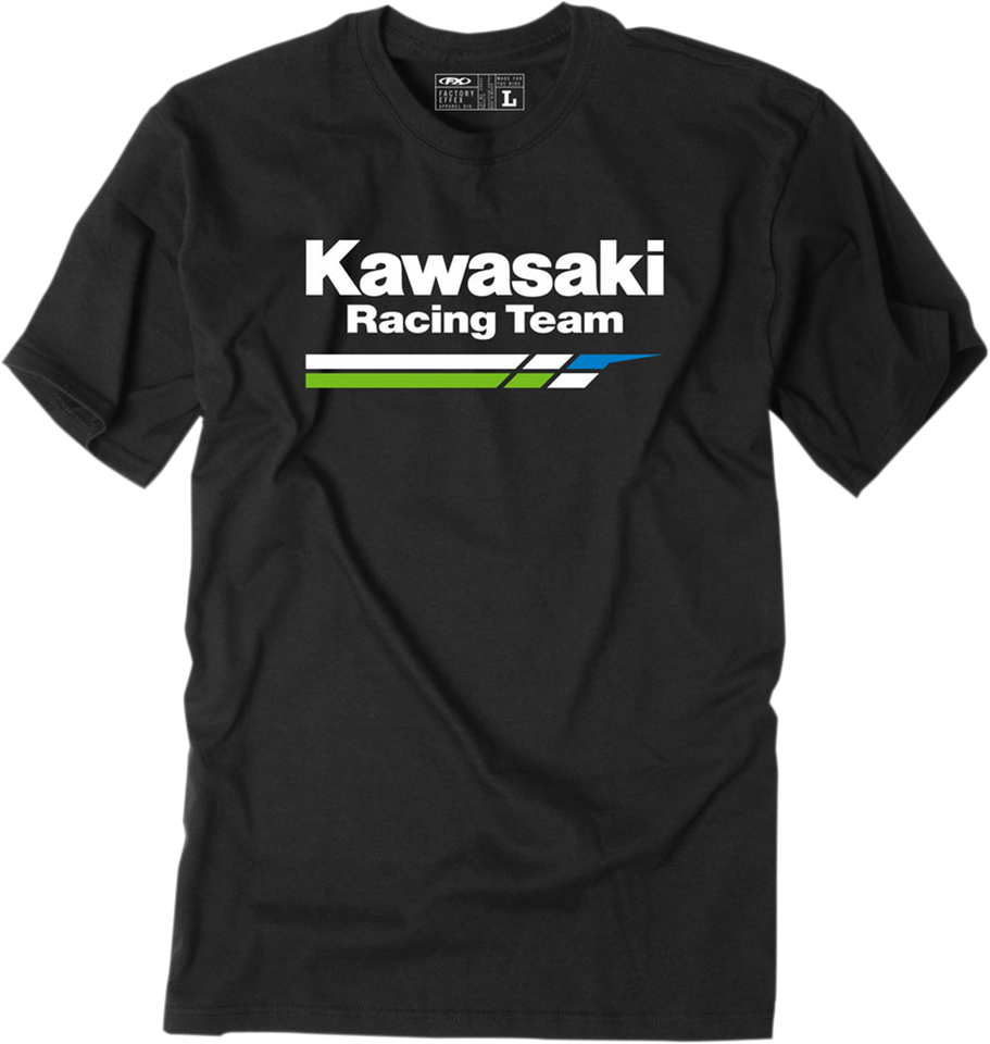 Kawasaki Racing T-Shirt - Black - Medium - Lutzka's Garage