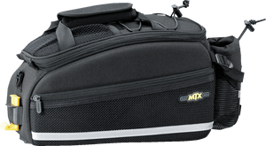 MTX Trunk Bag - EX - Rear Rack - Black - Lutzka's Garage