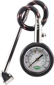 Tire Pressure Gauge - Dual Head/Dial - 10 psi -160 psi