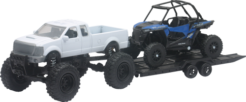 Pick Up w/ Polaris RZR XP1000 EPS - Black/White/Blue