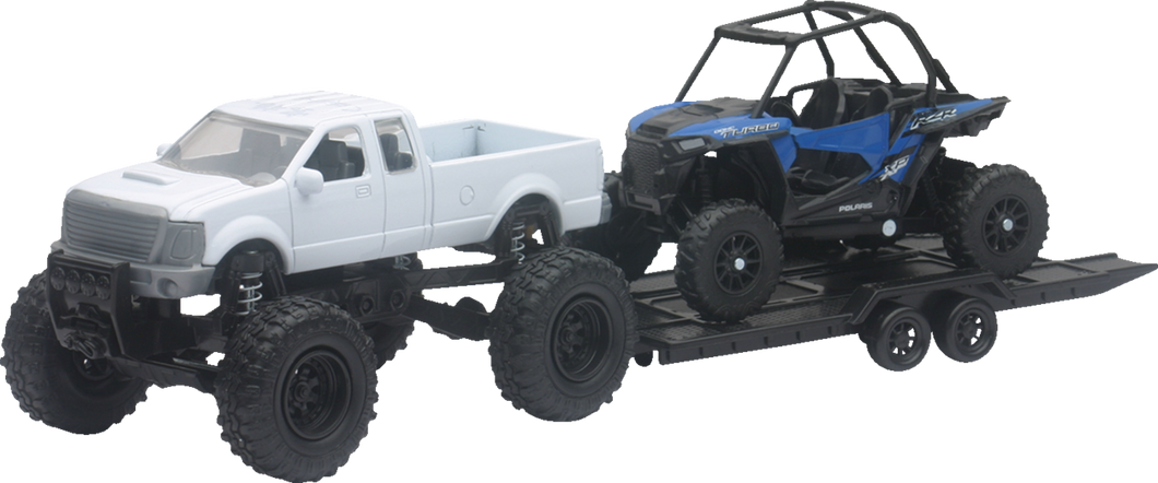 Pick Up w/ Polaris RZR XP1000 EPS - Black/White/Blue