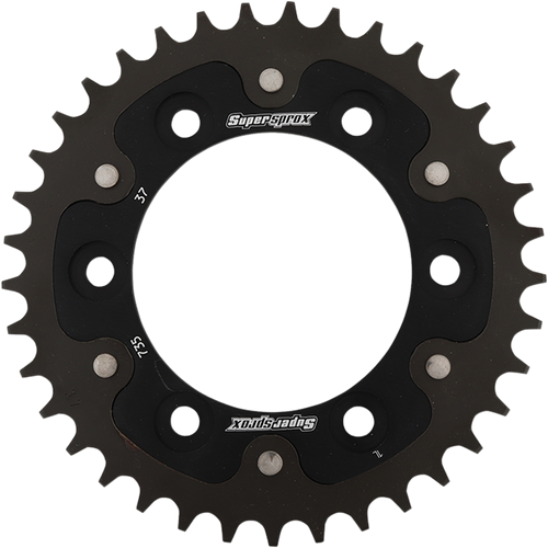 Stealth Rear Sprocket - 37 Tooth - Black - Ducati - Lutzka's Garage