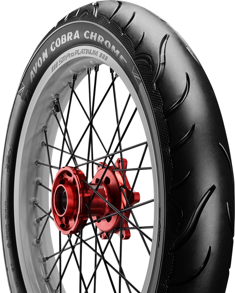 Tire - Cobra Chrome AV91 - Front - 150/80R17 - 72V