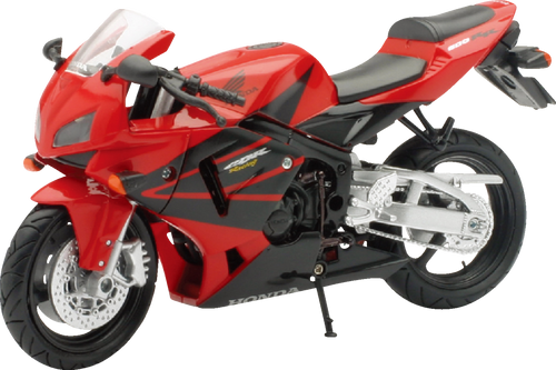 Honda CBR 600RR Sport Bike - 1:12 Scale - Red/Black - Lutzka's Garage