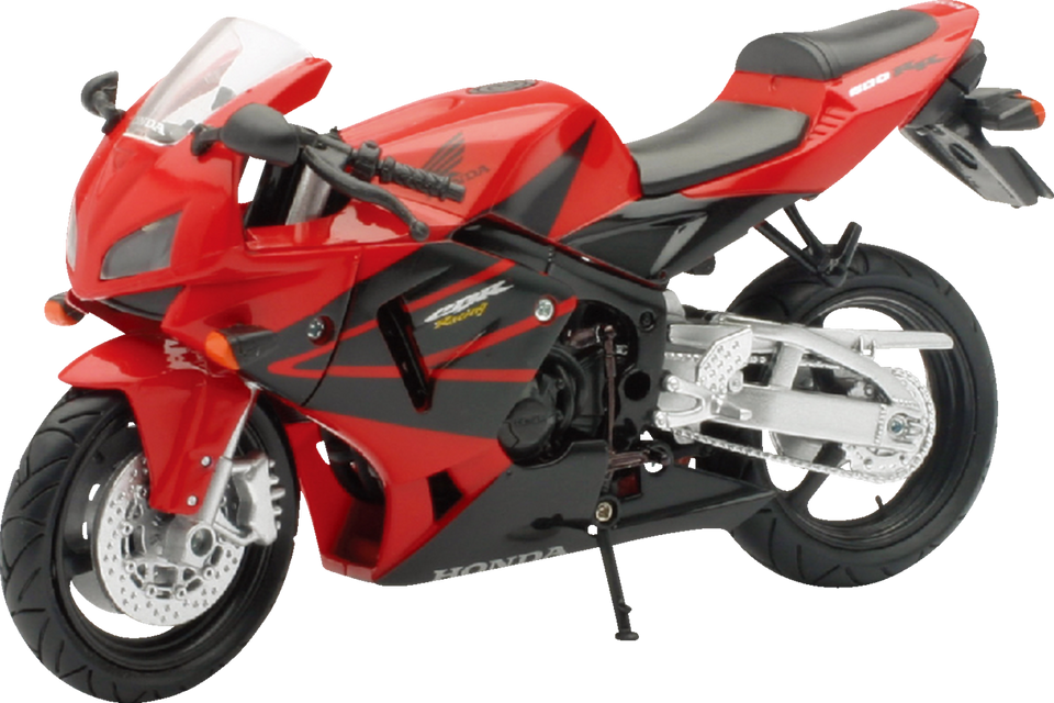 Honda CBR 600RR Sport Bike - 1:12 Scale - Red/Black - Lutzka's Garage