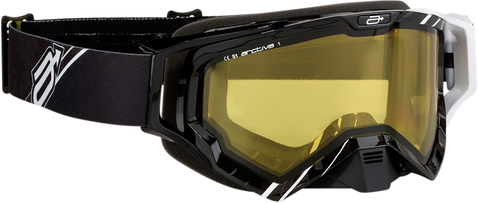 Vibe Goggles - Black/White - Lutzka's Garage