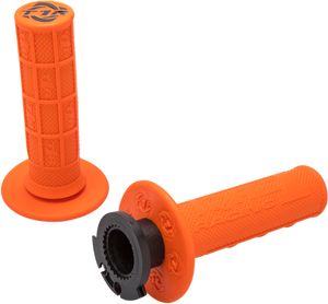 Grips - Defy - Lock-On - 4-Stroke - Orange - Lutzka's Garage