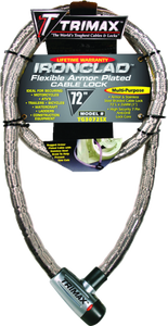 Braided Cable Lock - 72"