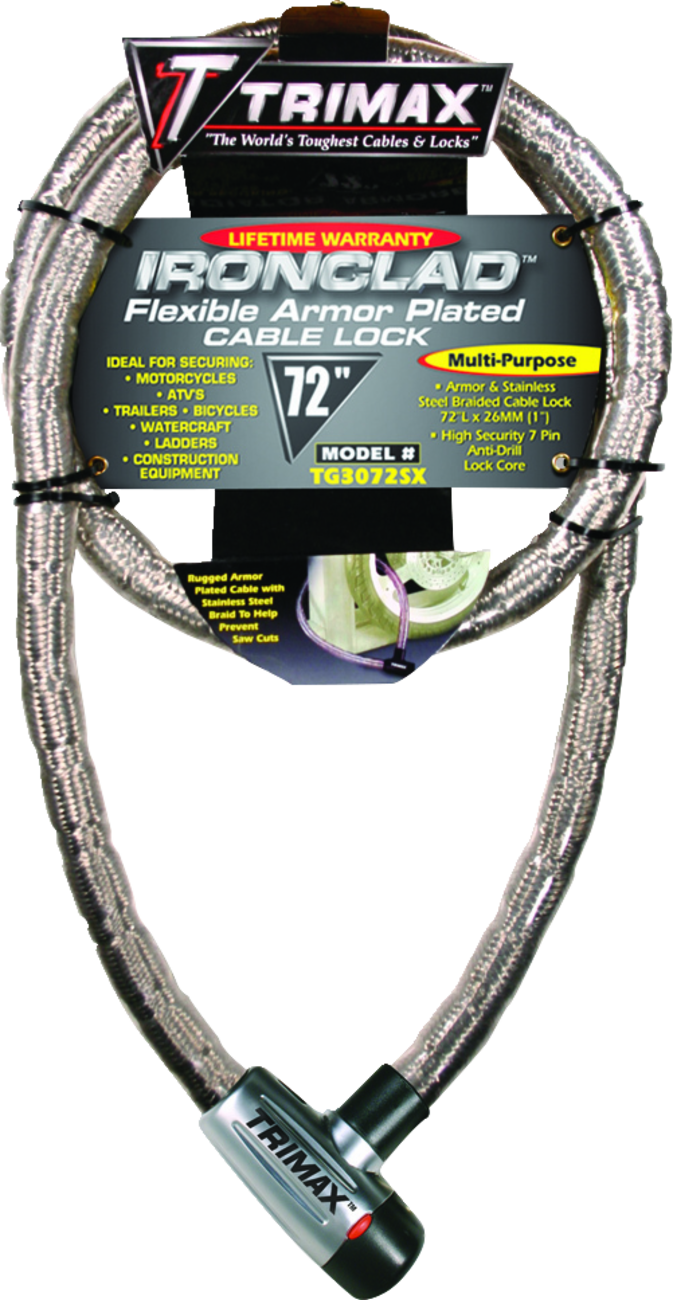 Braided Cable Lock - 72