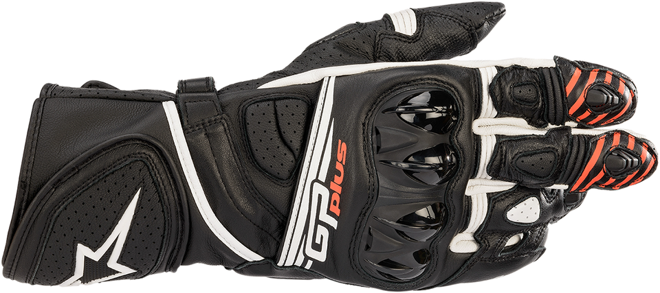 GP Plus R v2 Gloves - Black/White - Small - Lutzka's Garage