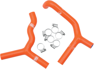 Race Fit Radiator Hose Kit - Orange - KTM - Lutzka's Garage