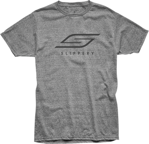 Slippery T-Shirt - Heather Gray - Medium - Lutzka's Garage