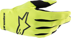 Radar Gloves - Fluo Yellow/Black - Small - Lutzka's Garage