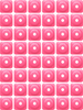 Support Plates - Pink - Square - 48 Pack - Lutzka's Garage