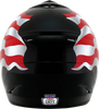 FX-17 Helmet - Flag - Black - Small - Lutzka's Garage