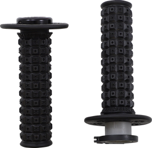 Grips - Defy - Lock-On - KEV-TEC Ballistic Rubber - Black - Lutzka's Garage