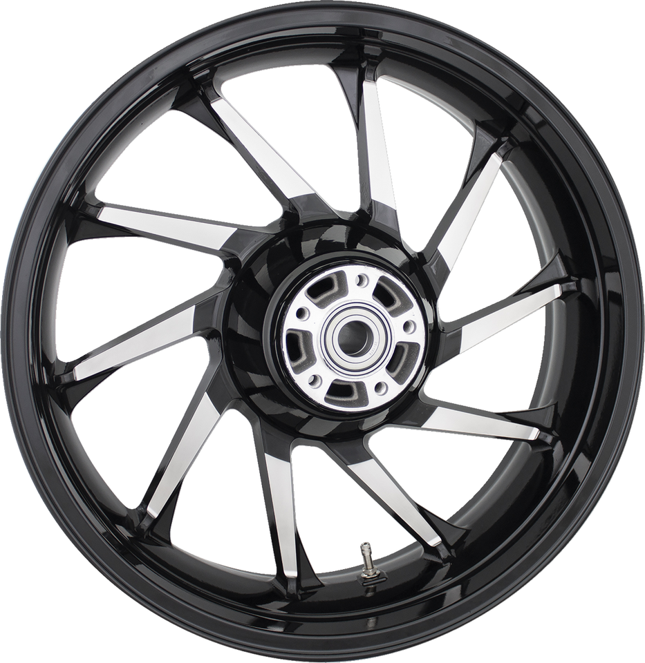 Wheel - Hurricane 3D - Rear - Single Disc/without ABS - Black - 18x5.5 - 09+ FL - Lutzka's Garage