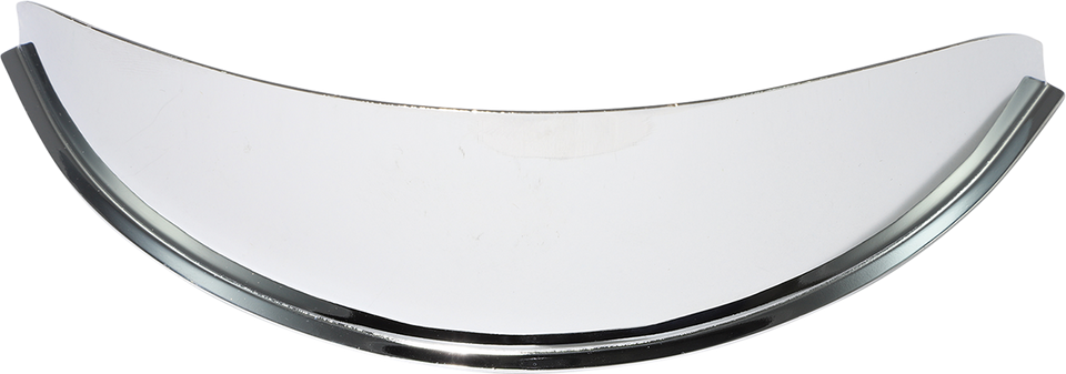 7" Headlight Visor - Chrome - Lutzka's Garage