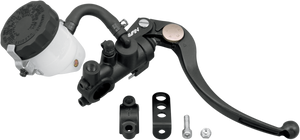 Master Cylinder - Radial - 17 mm - Black/Black - Lutzka's Garage