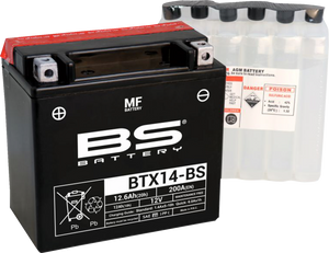 Battery - BTX14-BS (YTX)