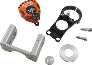 V5-S Steering Damper - Orange - KTM 690 - Lutzka's Garage