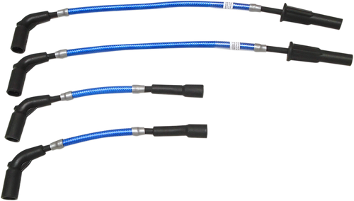 Spark Plug Wire Set - Blue - Softail 18+ - Lutzka's Garage