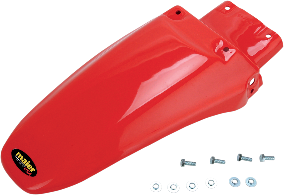 Replacement Rear Fender - Red - Lutzka's Garage