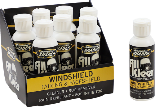 Windshield Cleaner - 2 U.S. fl oz. each - Display of 8