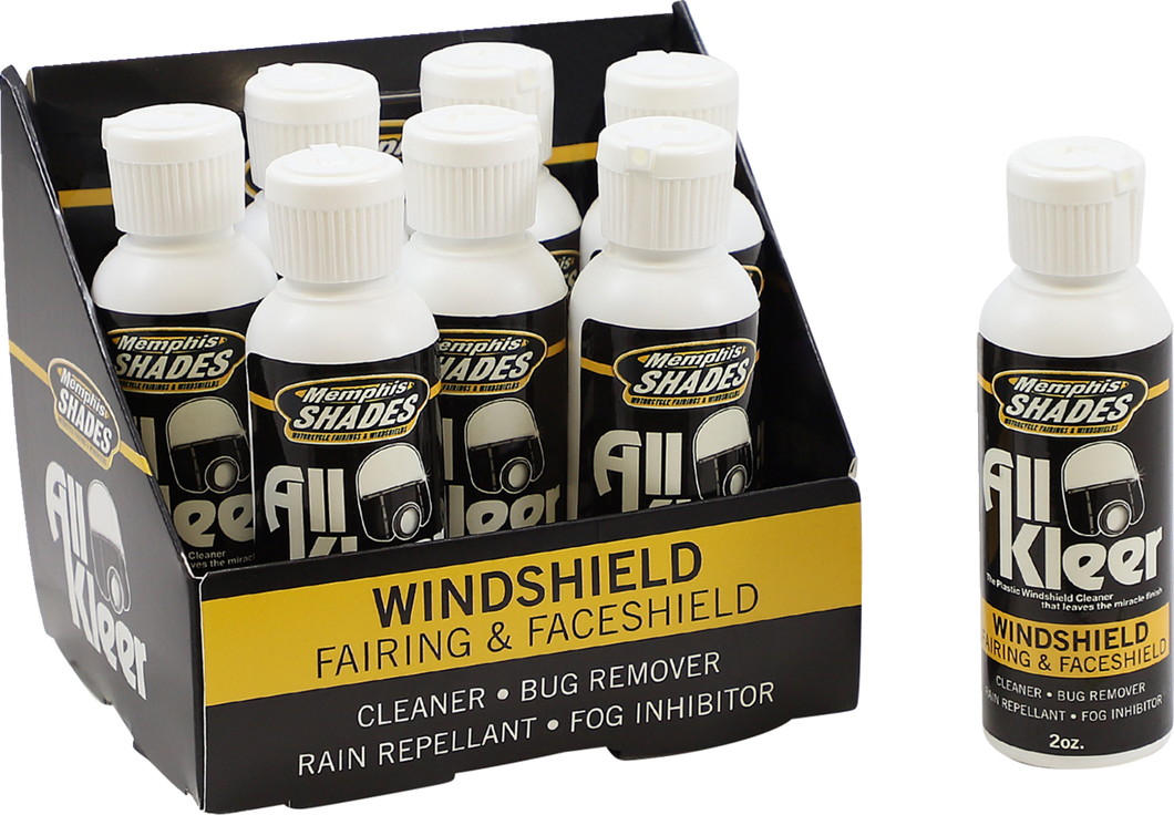 Windshield Cleaner - 2 U.S. fl oz. each - Display of 8