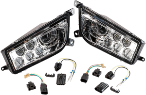 LED Headlight - RZR900/1000 - Clear - Lutzka's Garage