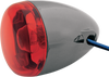 LED Turn Signal - Black Nickel/Red