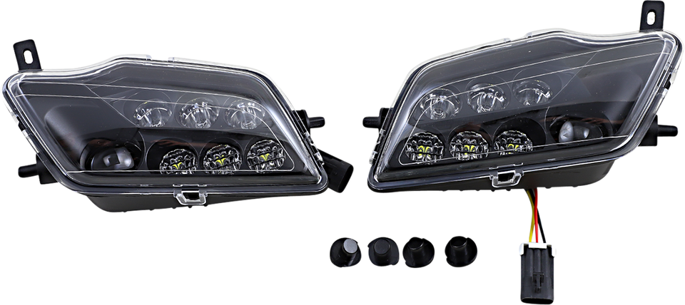 LED Headlight - Pioneer - Clear - Lutzka's Garage