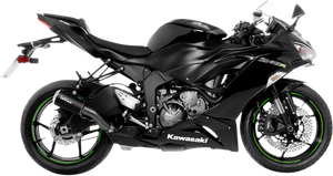 ZX-6R Black LV-10 Muffler