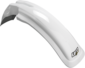 Universal MX Front Fender - White - Lutzka's Garage