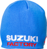 Suzuki Factory Beanie - Blue - Lutzka's Garage