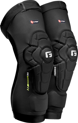 Pro-Rugged 2 Knee Guards - Black - Small - Lutzka's Garage