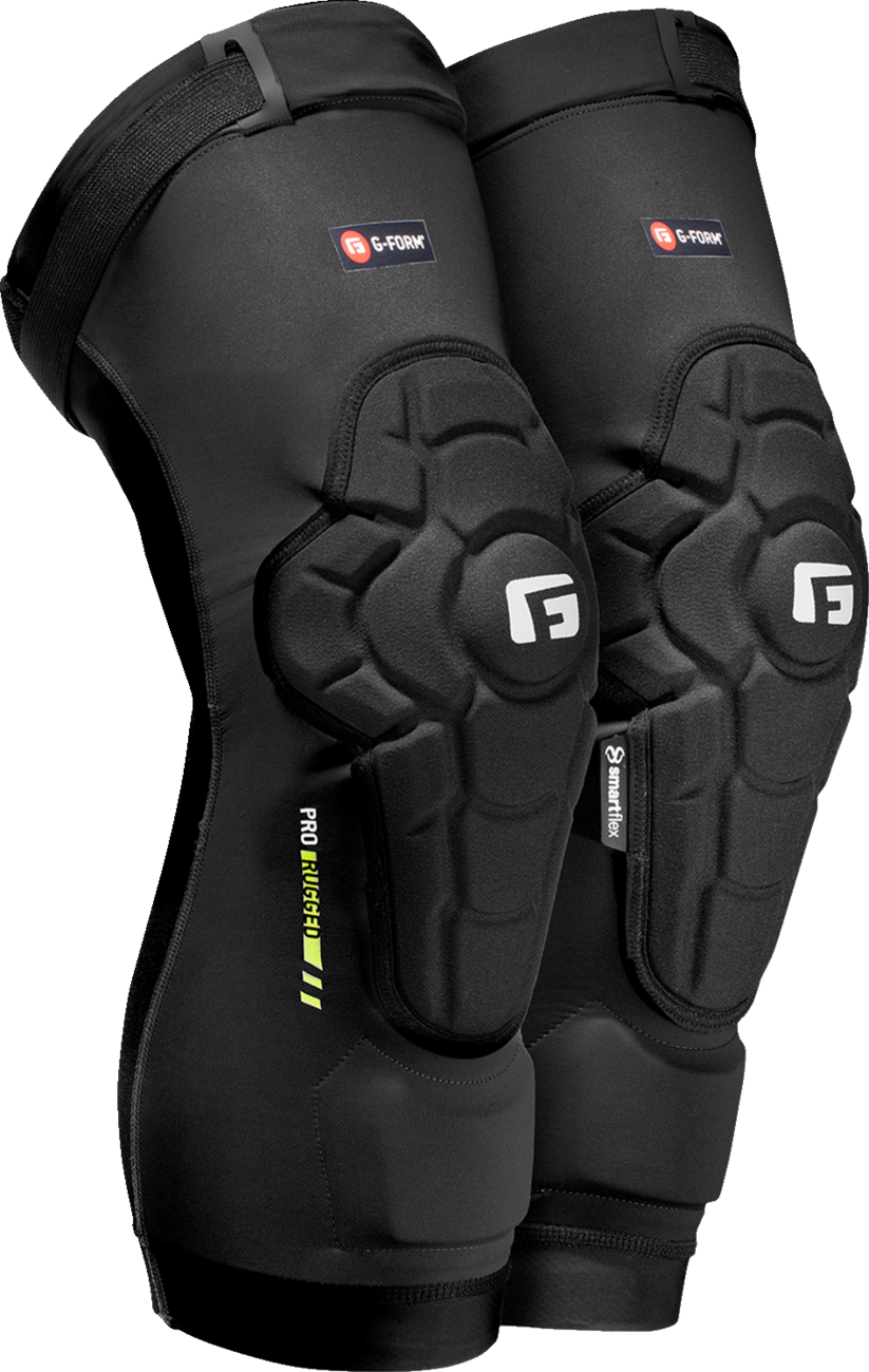 Pro-Rugged 2 Knee Guards - Black - Small - Lutzka's Garage