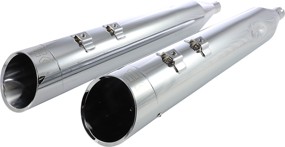 4-1/2" HP-Plus® Slip-On Mufflers - Chrome Edge