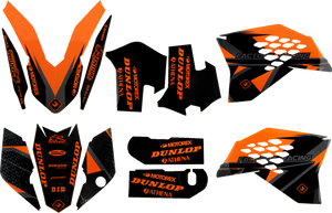 PTS 6 Graphic Kit - KTM