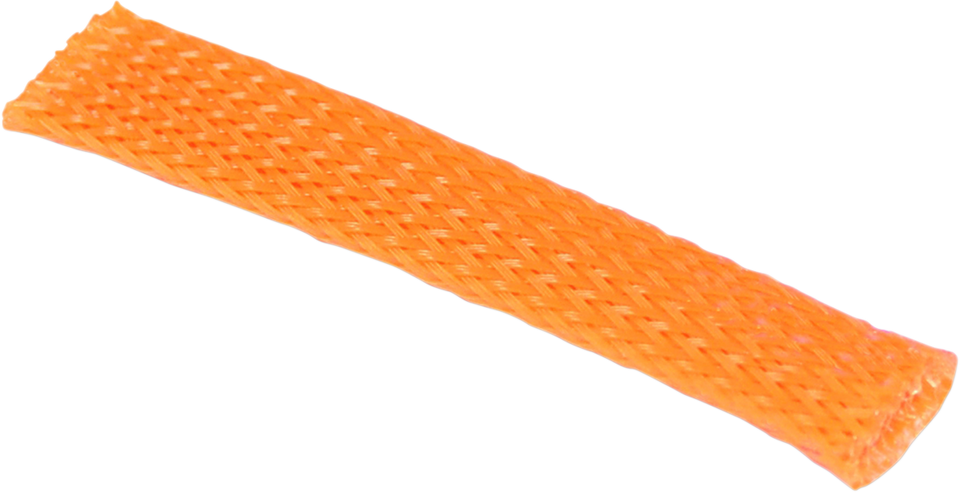 Braided Flex Sleeving - Orange - Lutzka's Garage