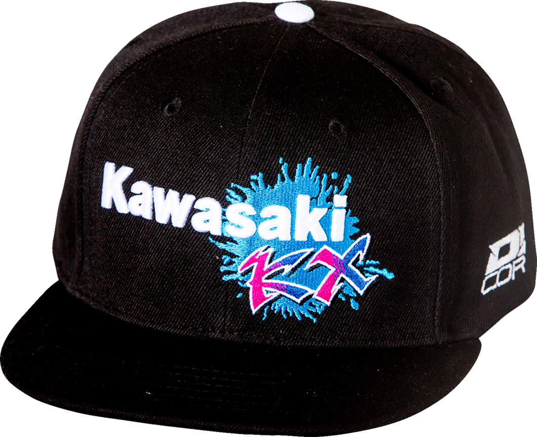 Kawasaki Factory Hat - Black - Lutzka's Garage