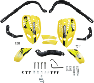 Handguards - HCM - 1-1/8" - Husqvarna Yellow