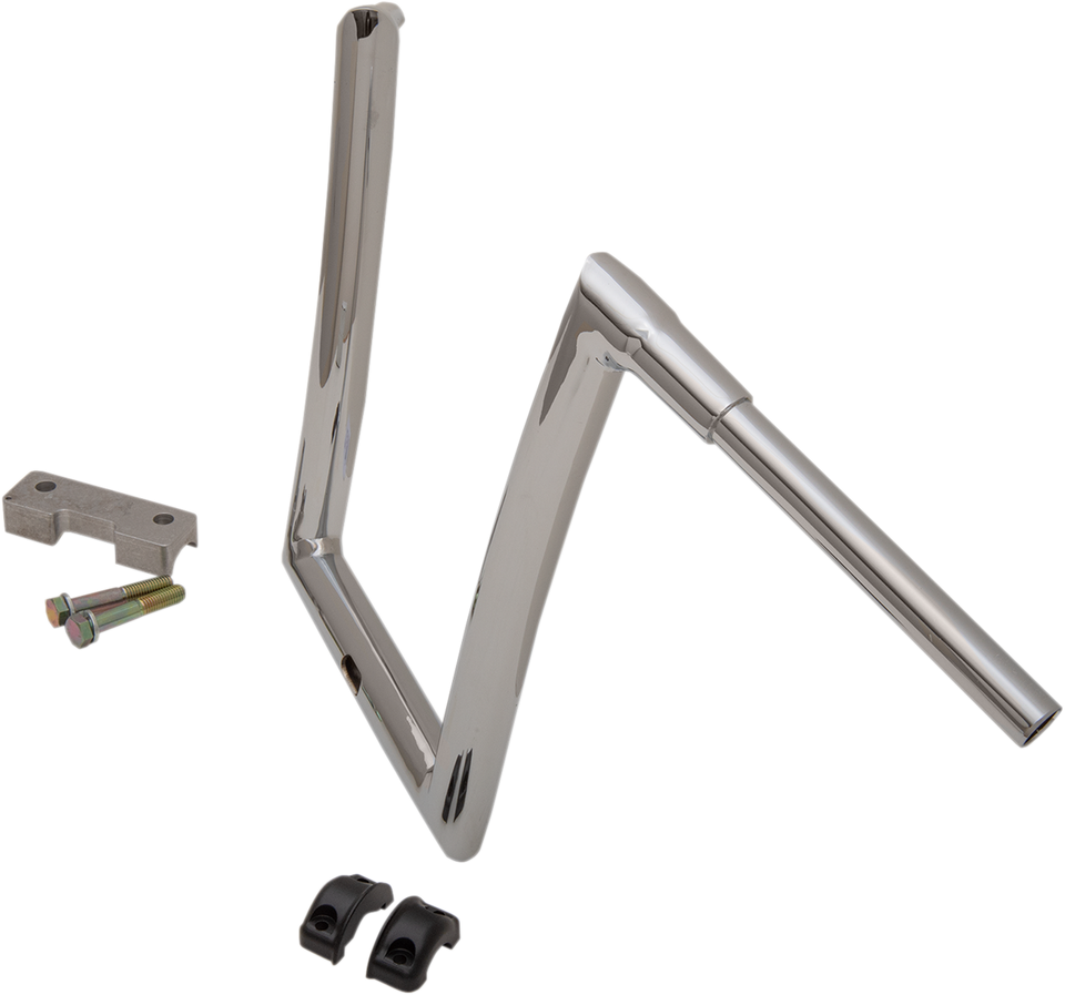 Handlebar - 1-1/2" Strip - 14" - Chrome - Touring - Lutzka's Garage