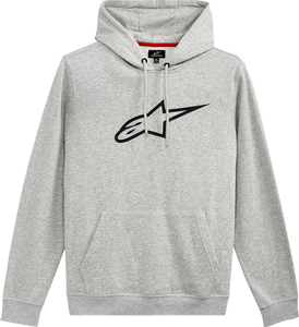 Ageless V2 Hoodie - Heather Gray/Black - Medium - Lutzka's Garage