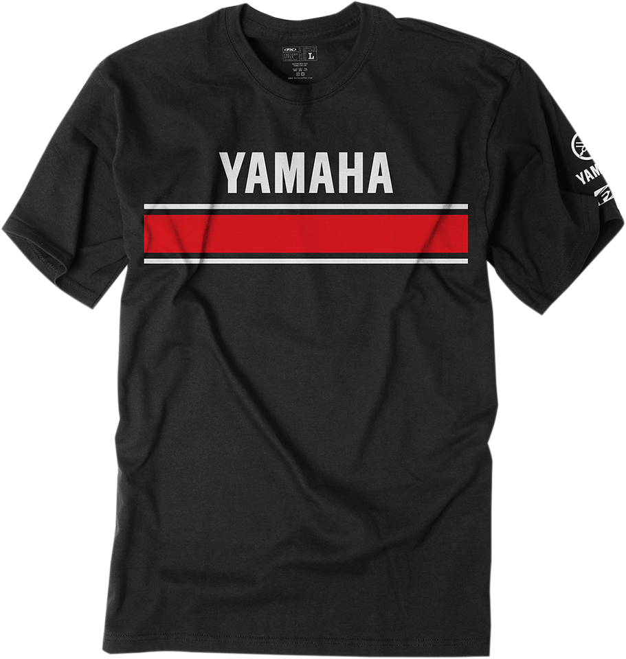 Yamaha Retro T-Shirt - Black - Medium - Lutzka's Garage