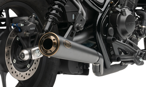 Bronze Tip Slip-On Muffler - Rebel