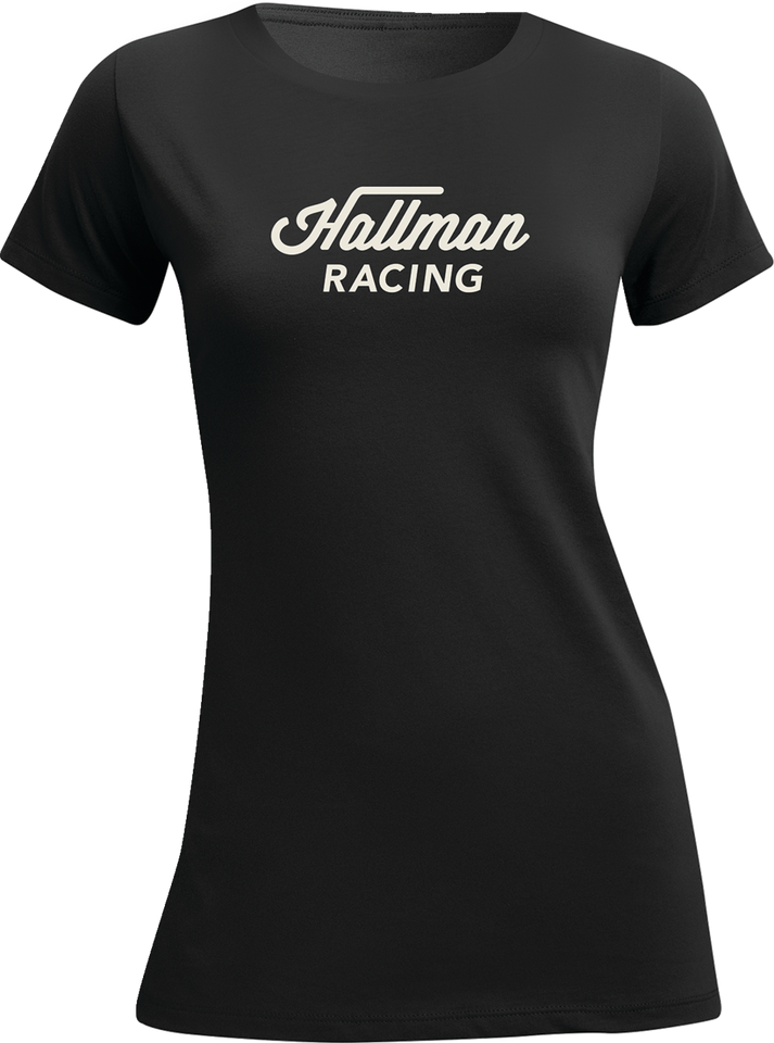 Womens Hallman Heritage T-Shirt - Black - Small - Lutzka's Garage