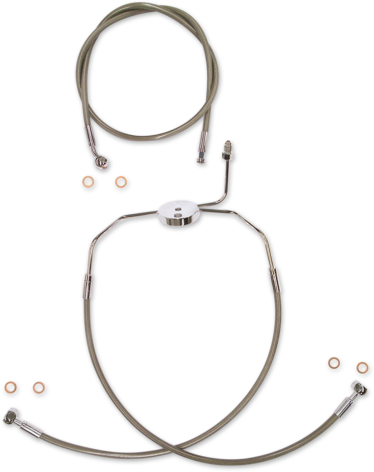 Brake Line Kit - XR - Stainless Steel - Lutzka's Garage