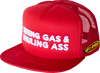 Gass Hat - Red - Lutzka's Garage